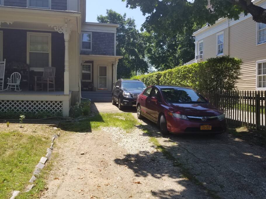 Dedicated parking spot