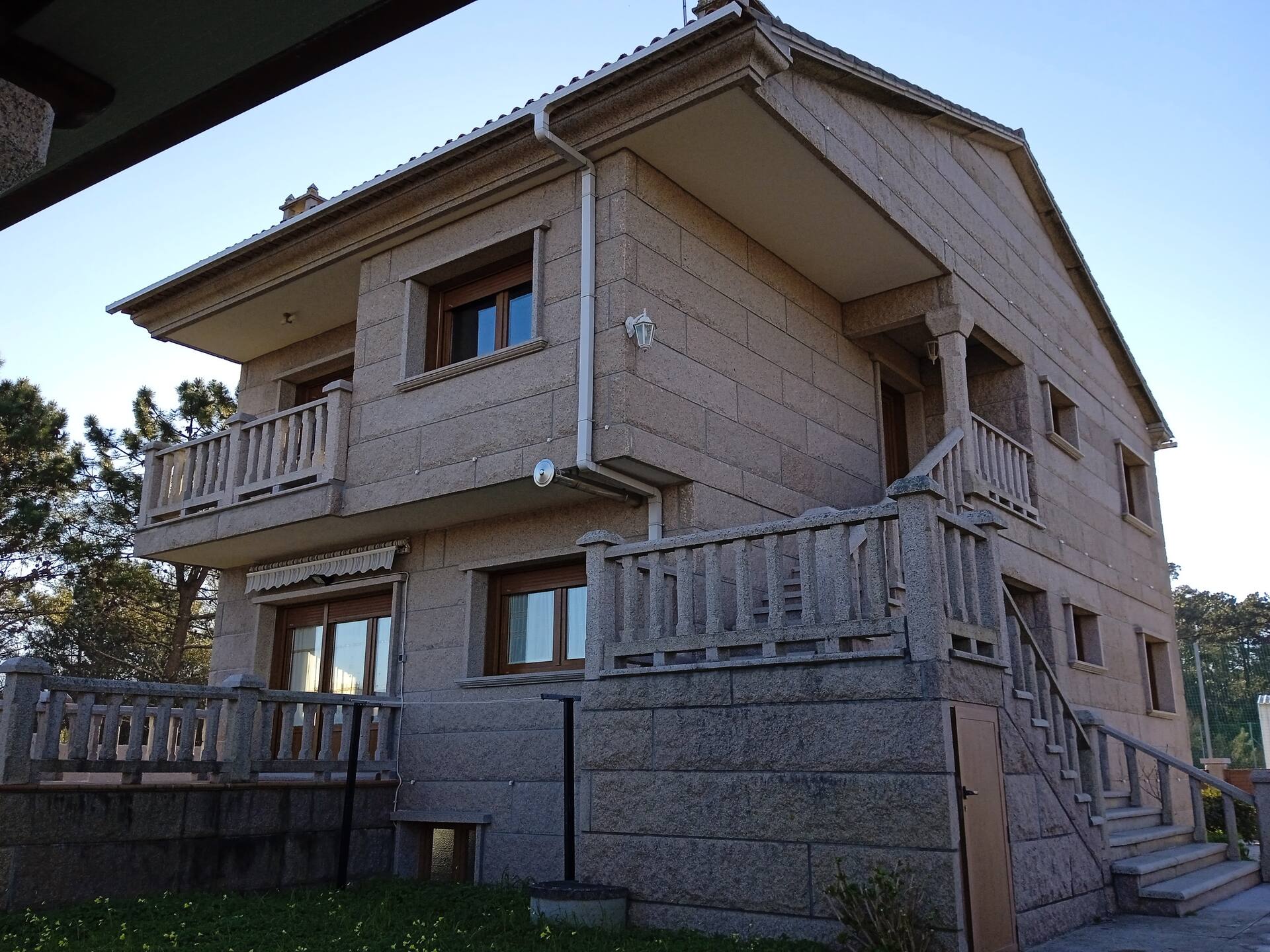 A villa located in San Vicente del Mar (El Grove)