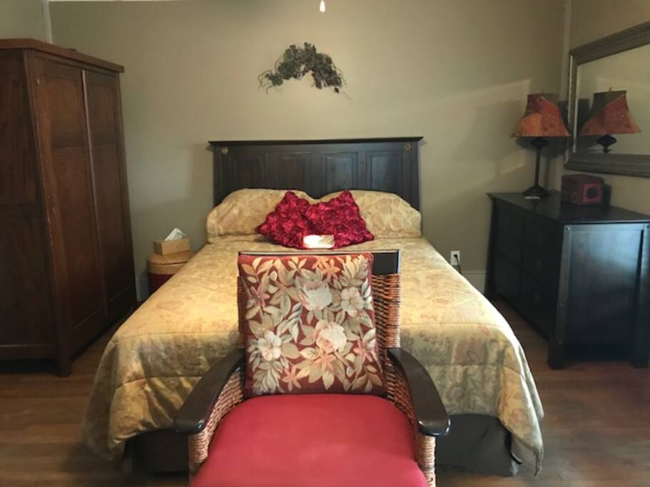 Bedroom off the Veranda
