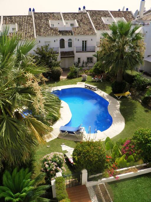 Pool and gardens