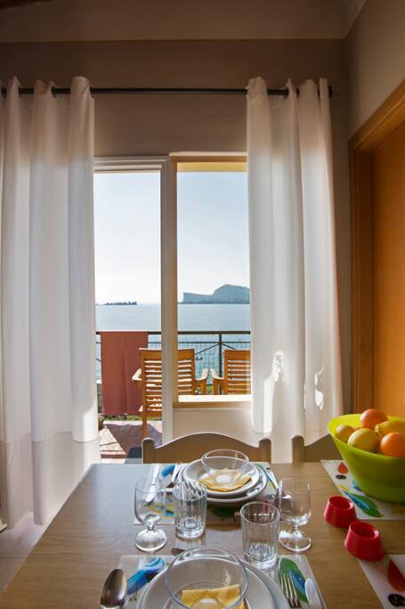 vista dallo chalet