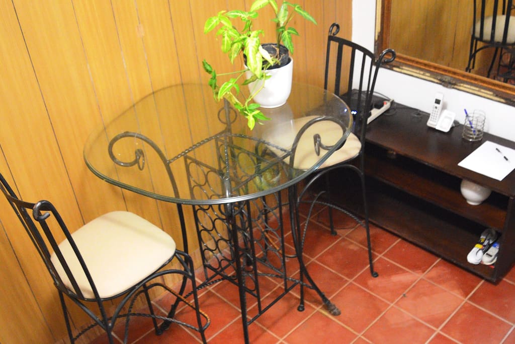 Part of living room