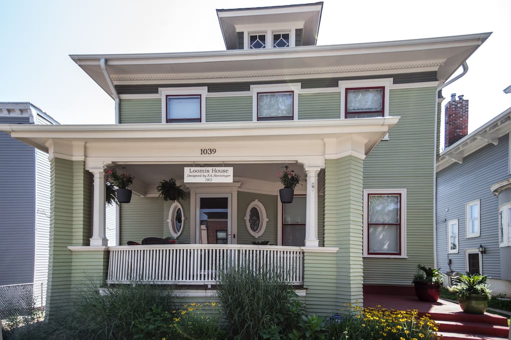 Loomis House, FA Henninger design