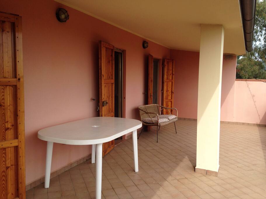 Veranda fronte mare