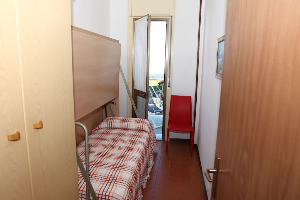 seconda camera con letto a castello