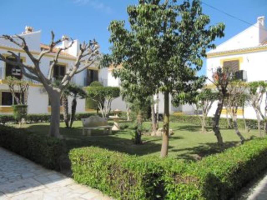 Jardin anexo a la casa