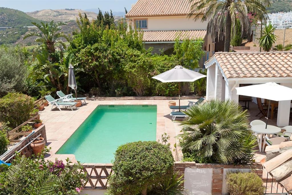 Amazing views outside over your private pool