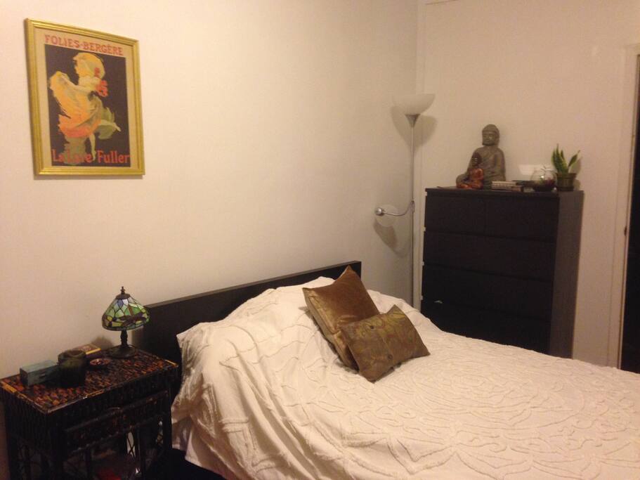 Detail view of bedroom