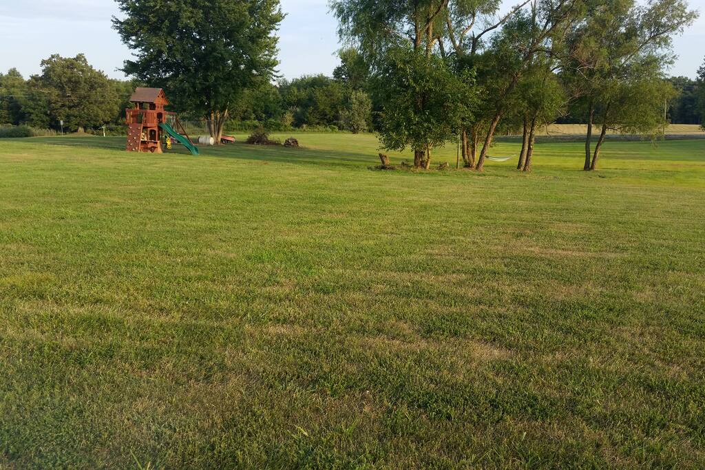 Central view from north of property.