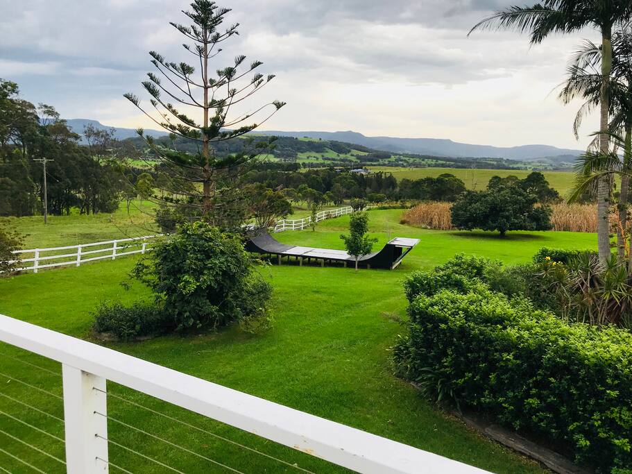 Views from your deck to the mountains and ocean.