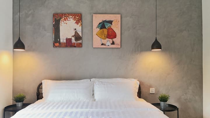 Segundo dormitorio con cama tamaño king