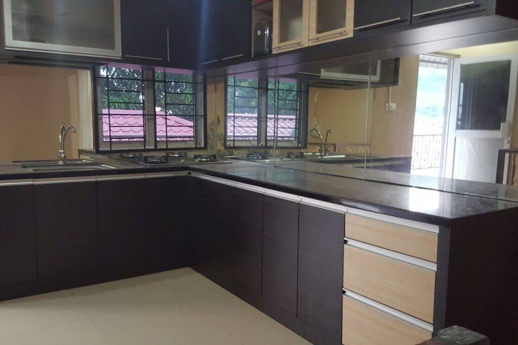 The kitchen is located on the second floor.