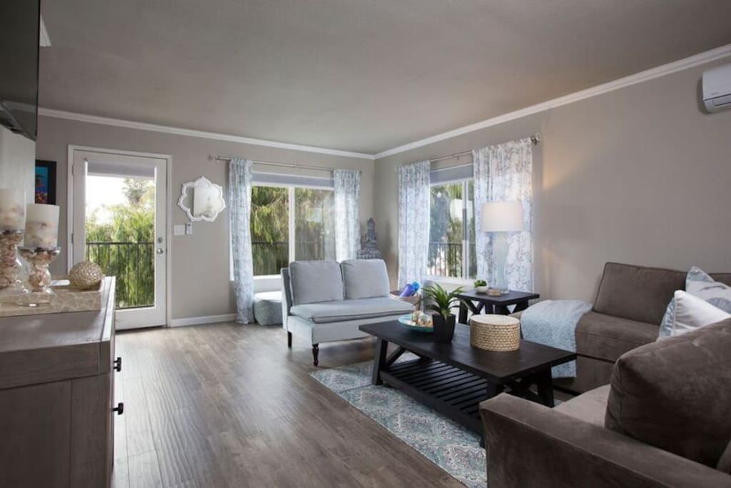 Bright and spacious living space