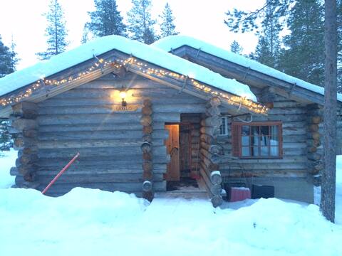UKKELO Greylog cottage at Levi ski resort