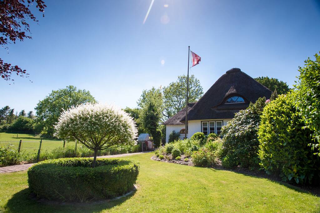 großer Garten