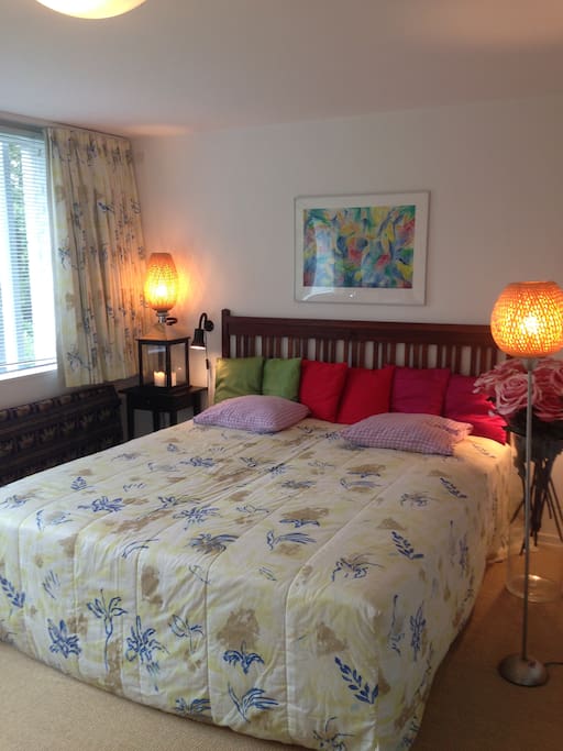 Double bed with Light