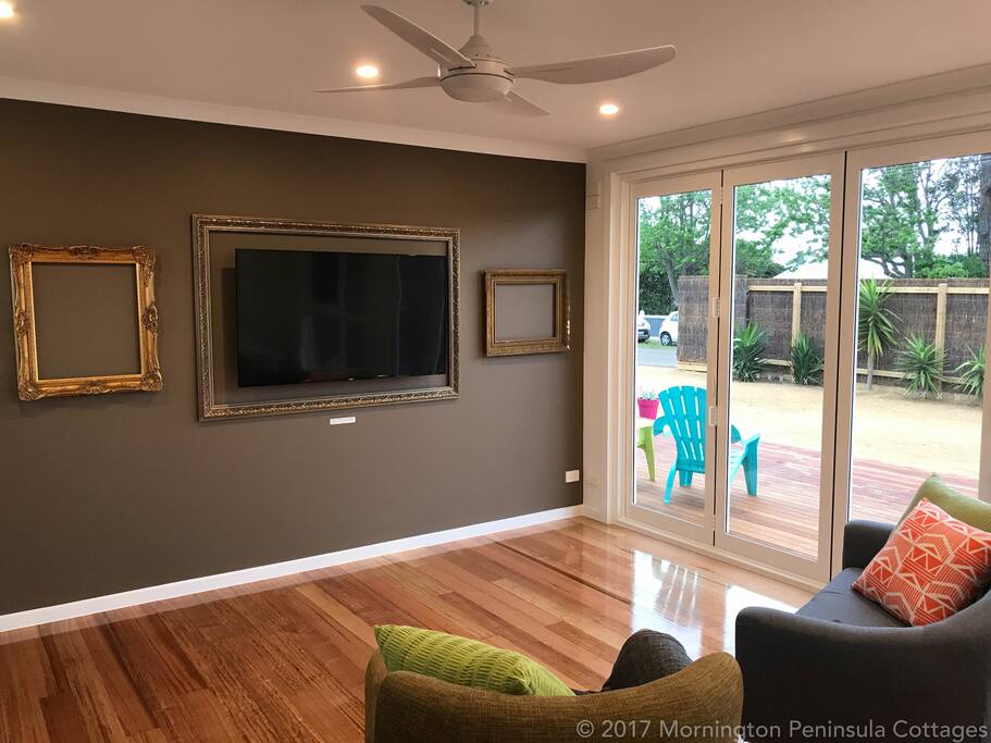 Open plan living room