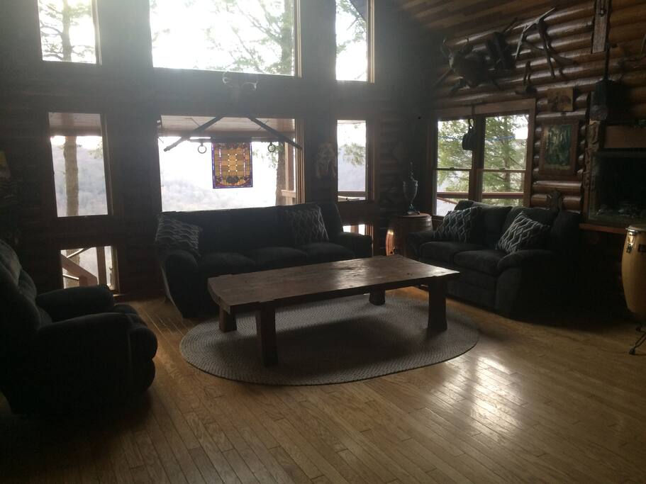 Living room area, great gathering place for family and friends