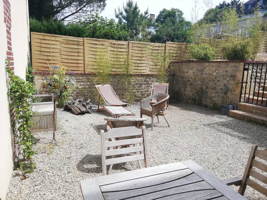 Terrasse privée de 60 m2