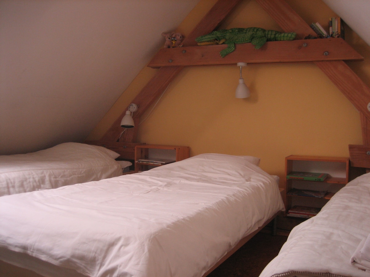 Bedroom 5 at Les Plachettes in Flobecq