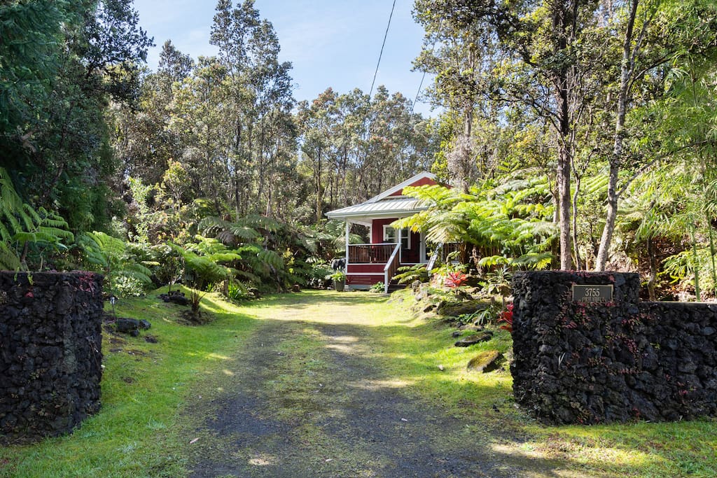 Volcano Cottage relaxing rainforest retreat Cottages for Rent in