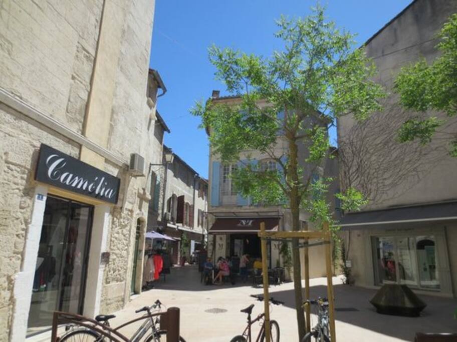 La place Joseph hilaire .porte d entrée à droite du magasin camelia