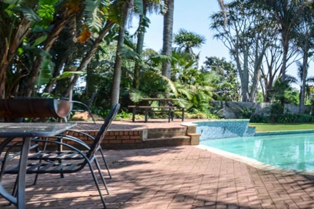 Relax by the pool