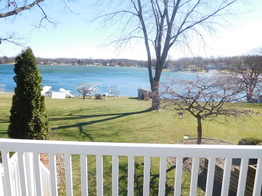 View from the deck
