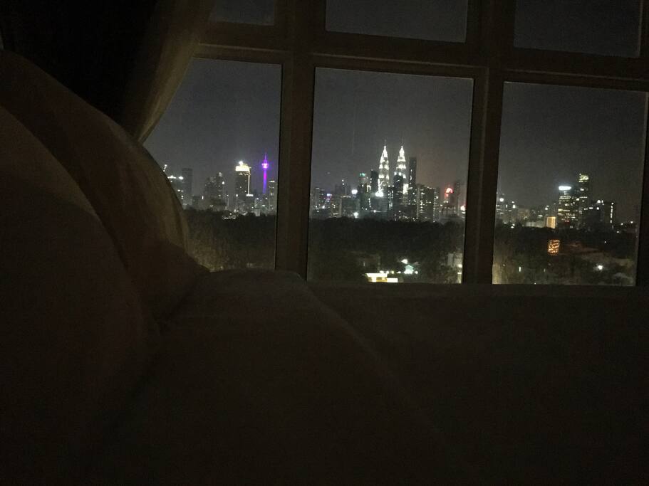 Beautiful scenery all night long