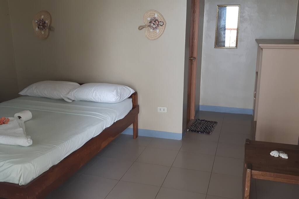 Interior of the beachfront cottage