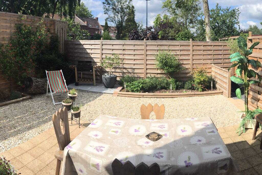 Terrasse privée azemia