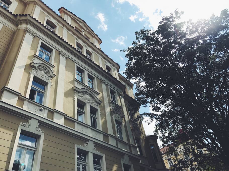 Exterior of building