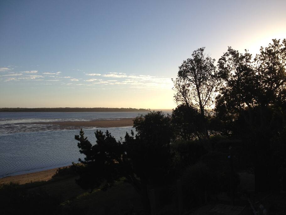 Afternoon view from the balcony