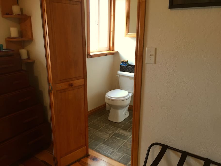 Ensuite bathroom.