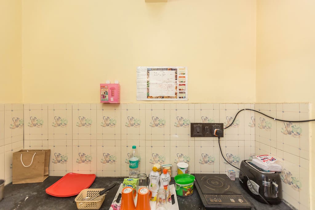Induction cook top and Toaster