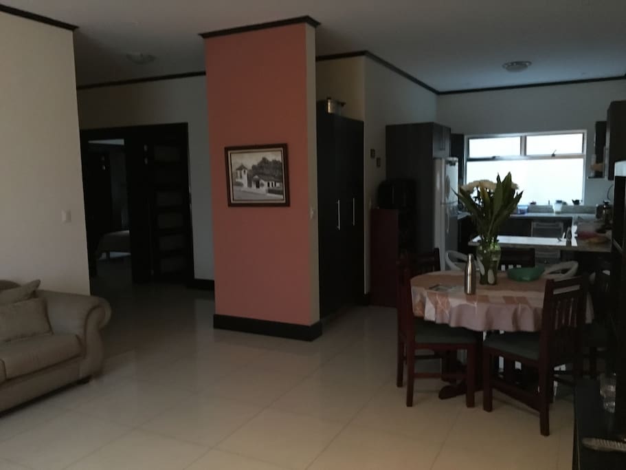 Sala y Cocina muy Cozy