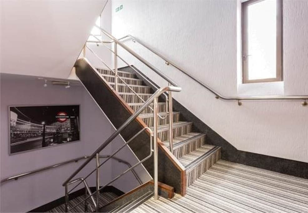 Staircase to the flat