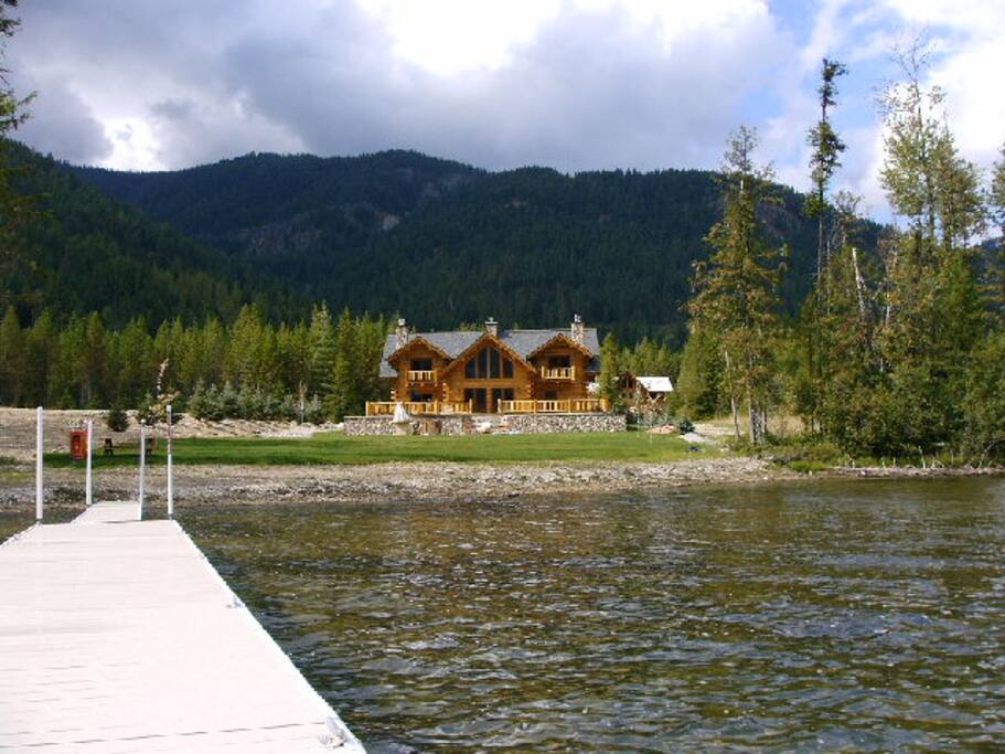 Backyard from the Dock