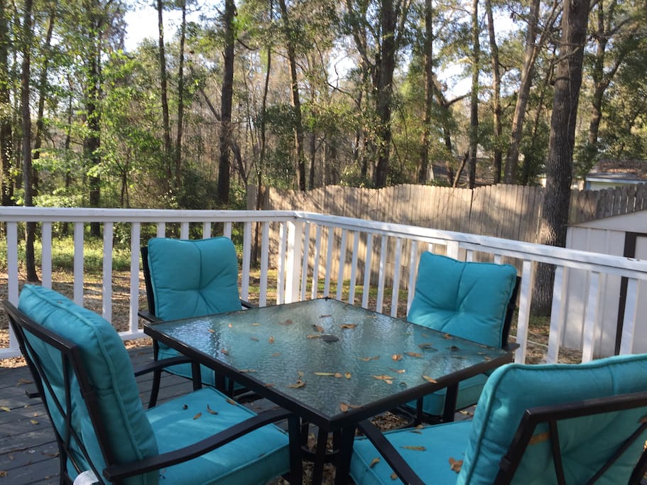 Back deck