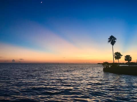 Luxury modern waterfront 4BR/3.5BA pool beach