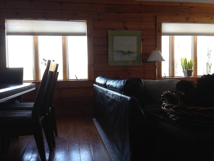 Living and dining with a view!