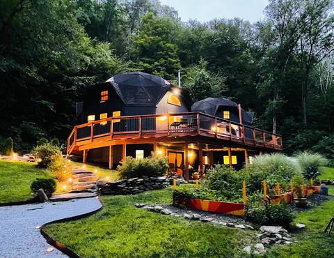Vibrant, secluded dome home in Litchfield County!
