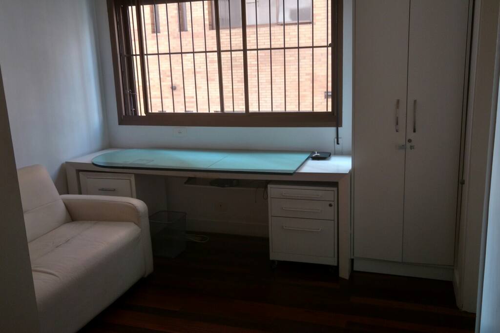 dormitório com suite