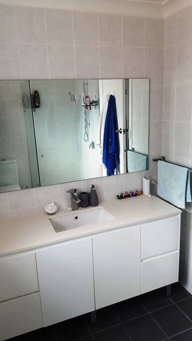 The bathroom