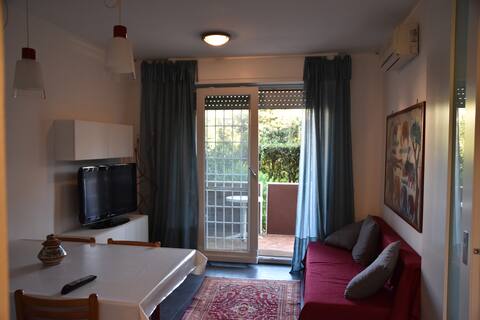 ground floor apartment with garden