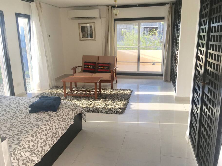 The bedroom
