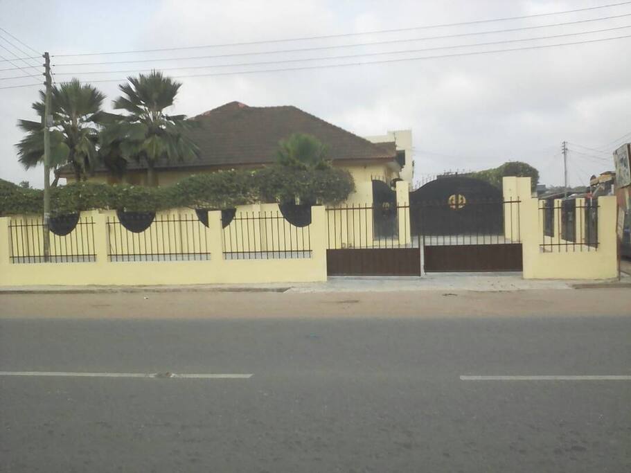 Street view of front entrance
