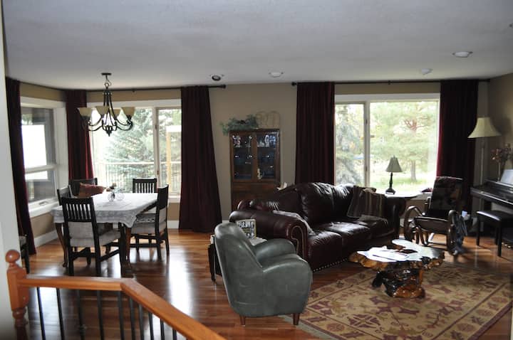 Quiet sunny spacious country home