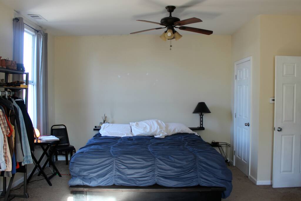 king sized incredibly comfortable bed