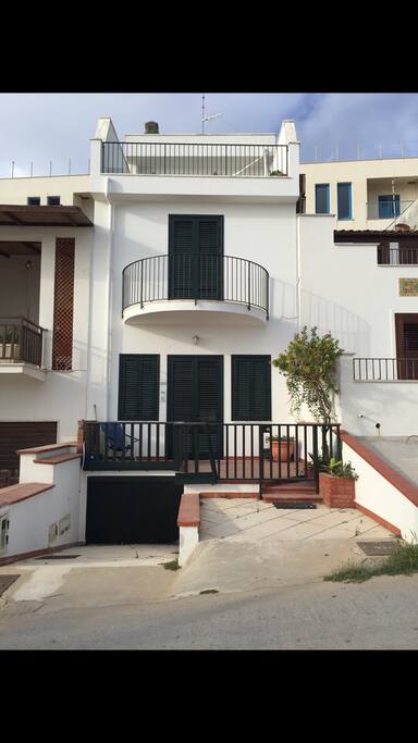 La casa dall'esterno